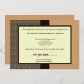 オープンハウスニュービジネス 招待状 (正面/裏面)