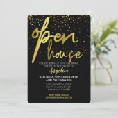 オープンハウスパーティブラックゴールド 招待状 (スタンド正面)