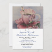 オープンハウスパーティーイベント招待状 招待状 (正面)