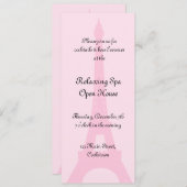 オープンハウスピンクパリ 招待状 (正面/裏面)