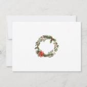 オープンハウスフローラクリスマスホリデーパーティー 招待状 (裏面)