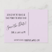 オープンハウスホステスシャワーウェルカムセールスパーティー 案内ポストカード (裏面)