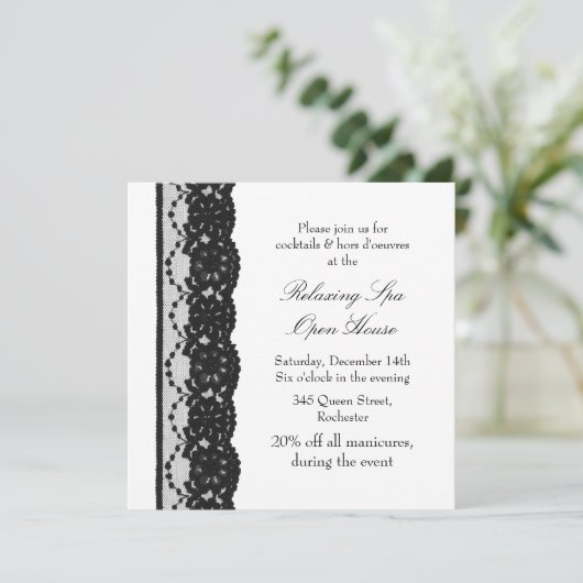 オープンハウスホワイトレフランスのース 招待状 (スタンド正面)