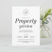 オープンハウスミニマル実在リストロゴ不動産プレビュー 招待状 (スタンド正面)