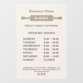 オープンハウスローリングピン ウィンドウサイン (シート)