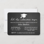 オープンハウス卒業式で冒険を始める 招待状 (正面)