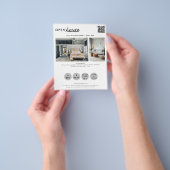 オープンハウス実在エステートのみリストされたマーケティング写真 チラシ (手)