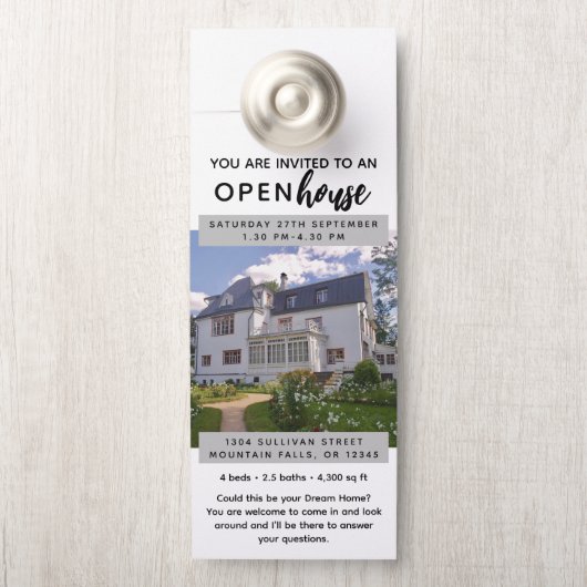 オープンハウス実在エテートマーケティング ドアノブサイン (ノブ)