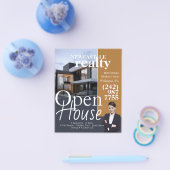 オープンハウス実在エテート不動産仲介業者フライヤー チラシ (シングル)