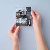 オープンハウス実在エテート不動産仲介業者フライヤー チラシ (手)