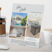 オープンハウス実在エテート写真テンプレートシックグレー 台座サイン (インサイチュ)