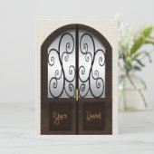 オープンハウス招待状ファンシー – ダブルペインドア 招待状 (スタンド正面)