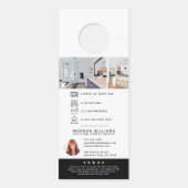 オープンハウス招待状実在エテート農業 ドアノブサイン (裏面)