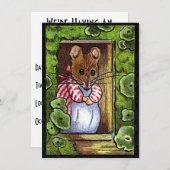 オープンハウス招待状:ティトルマウス夫人 招待状 (正面/裏面)