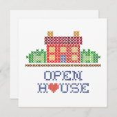オープンハウス招待状 招待状 (正面/裏面)