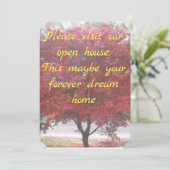 オープンハウス招待状 招待状 (スタンド正面)