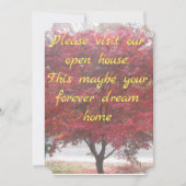 オープンハウス招待状 招待状 (正面)