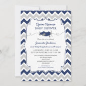 オープンハウス男子ベビーシャワー 招待状 (正面)