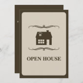 オープンハウス開催のお知らせ 案内状 (正面/裏面)