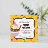 オープンハウス アイスクリーム サロン 招待状 (スタンド正面)