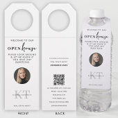 オープンハウス&エスティ実在テートエージェント写真QRコード ボトルネックタグ