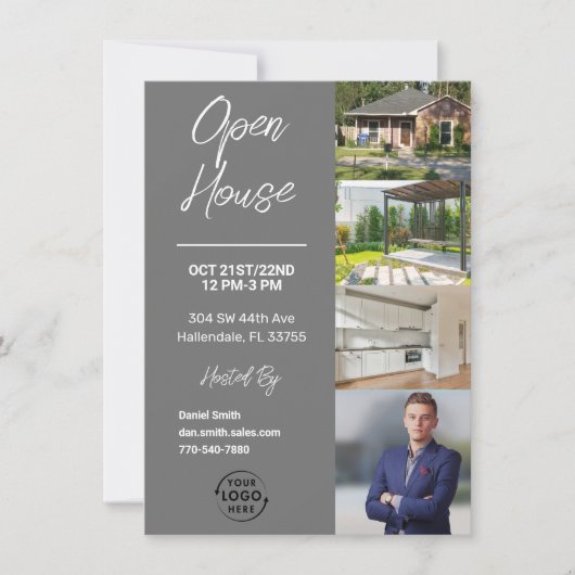 オープンハウス |エテ実在ートマーケティングチラシ 招待状 (正面)