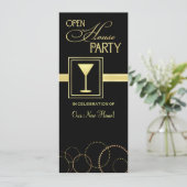 オープンハウス – カクテルパーティの招待状 招待状 (スタンド正面)