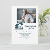 オープンハウス フォト 退職パーティー 招待状 (スタンド正面)