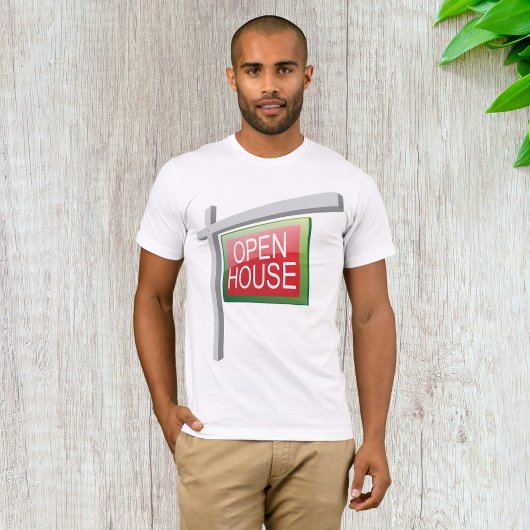 オープンハウス 不動産 サイン メンズTシャツ Tシャツ