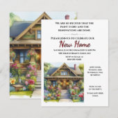 オープンハウス 新築 パーティー イベント 招待状 (正面/裏面)