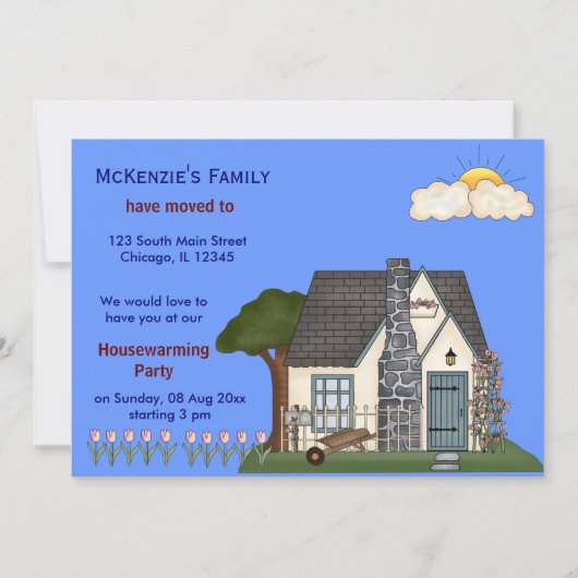 オープンハウス 案内状 (正面)