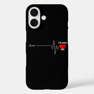 オープンハートバイパス手術ハート攻撃生存者 iPhone 16ケース