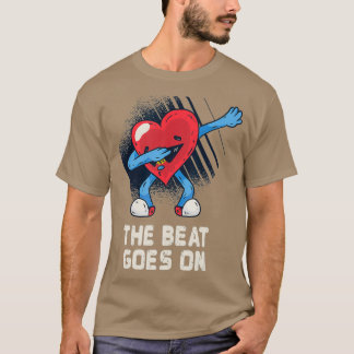 オープンハート手術サバイバーアタックギフト Tシャツ