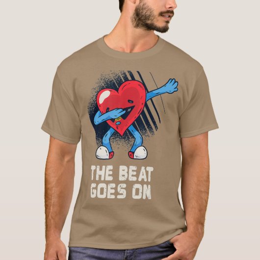 オープンハート手術サバイバーアタックギフト Tシャツ (正面)