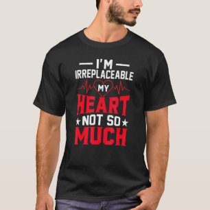オープンハート手術サバイバーバイパスCABGハートスール Tシャツ