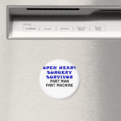 オープンハート手術サバイバーPart Man Part Machine マグネット (インサイチュ (食洗機))