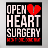 オープンハート手術ハート疾患認識度サバイボ ポスター (正面)