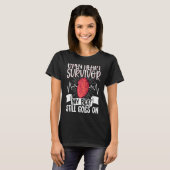 オープンハート手術バイパス認識度ハートオープンHea Tシャツ (正面フル)