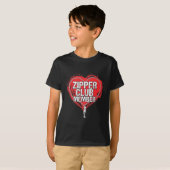 オープンハート手術ユーモアジおもしろいッパークラブ部材 Tシャツ (正面フル)