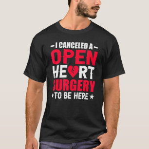 オープンハート手術外科医の心臓病ハートSu Tシャツ