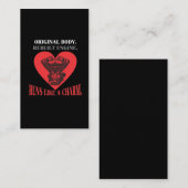 オープンハート手術Get Well Recovery Operation 名刺 (正面/裏面)