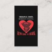 オープンハート手術Get Well Recovery Operation 名刺 (正面)