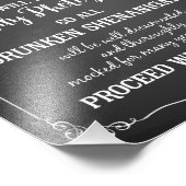 オープンバー標識結婚シャルボード又はパーティー標識 フォトプリント            (角)