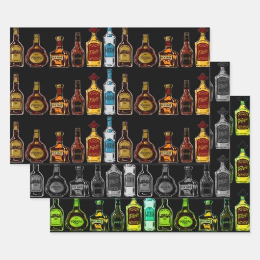 オープンバー ラッピングペーパーシート (セット)