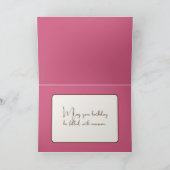 オープンブックから爆発する蝶 カード (内部)