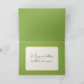 オープンブックから爆発する蝶 カード (内部)