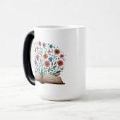 オープンブックフラワー大型モーフィングセラミック モーフィングマグカップ (正面左)