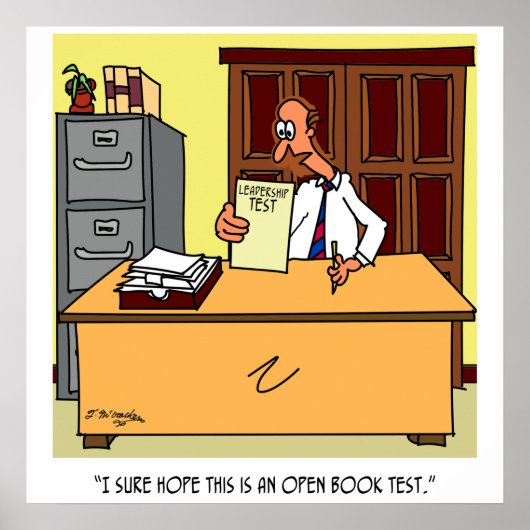 オープンブックリーダーシップテスト ポスター (正面)