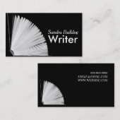 オープンブック作家&ライター名刺 名刺 (正面/裏面)