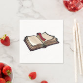 オープンブック紙ナプキンス スタンダードカクテルナプキン (インサイチュ)